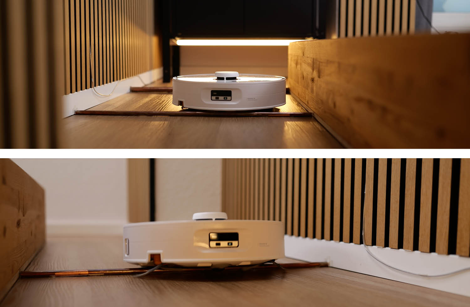 Roborock Qrevo Curv 2 Flow Hindernisse rohre