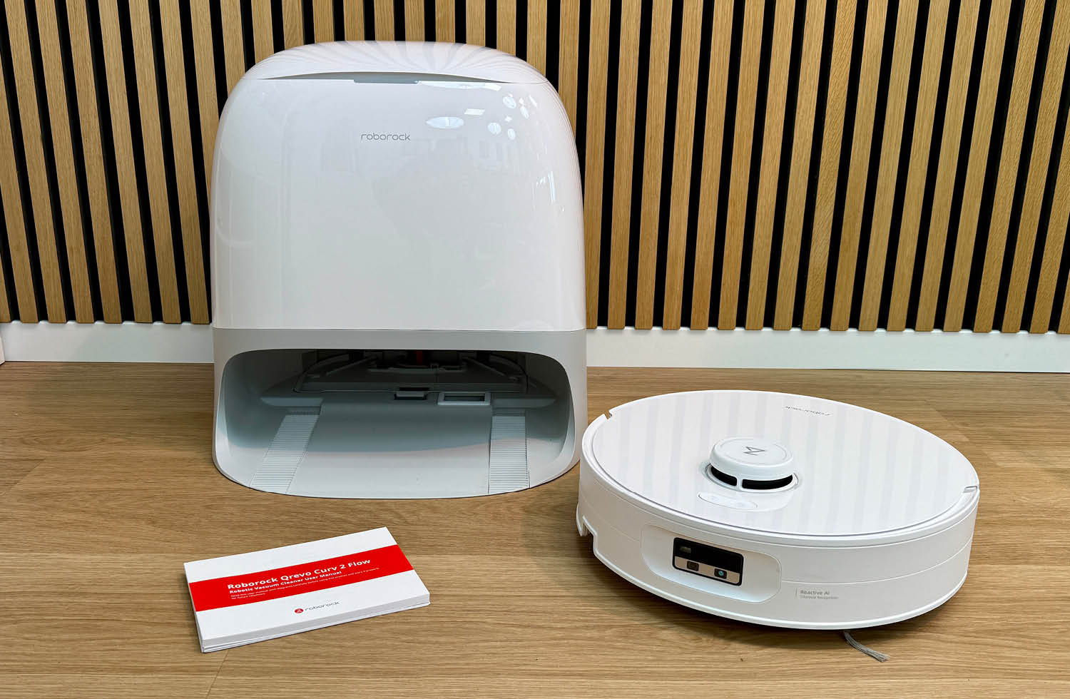 Roborock Qrevo Curv 2 Flow Lieferumfang