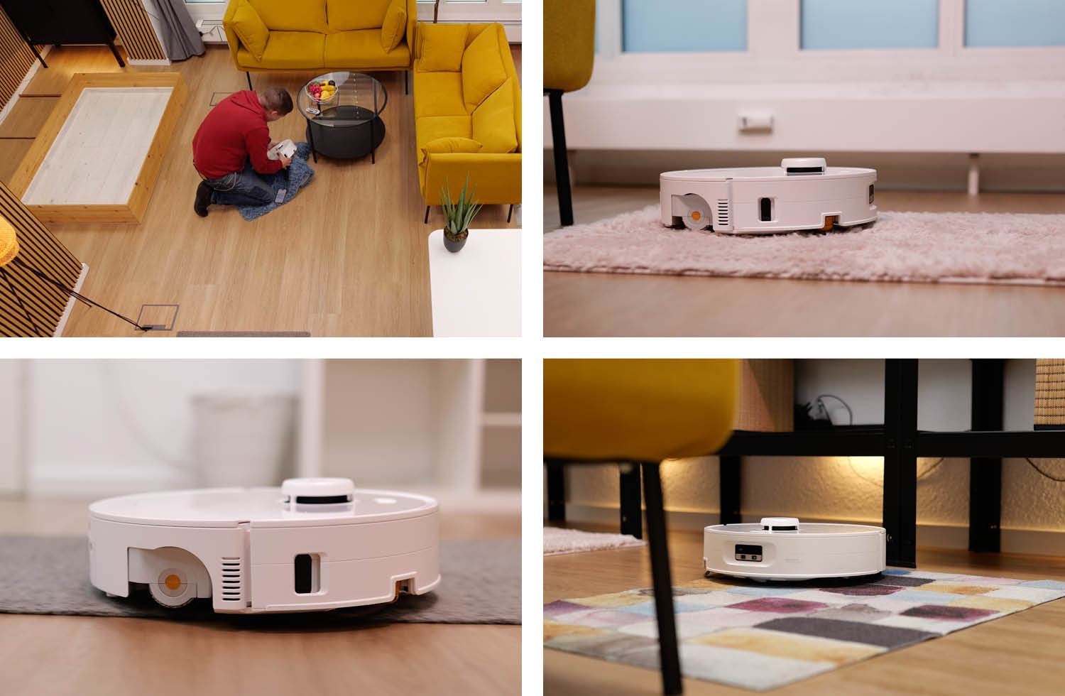 Roborock Qrevo Curv 2 Flow Navigation Teppich