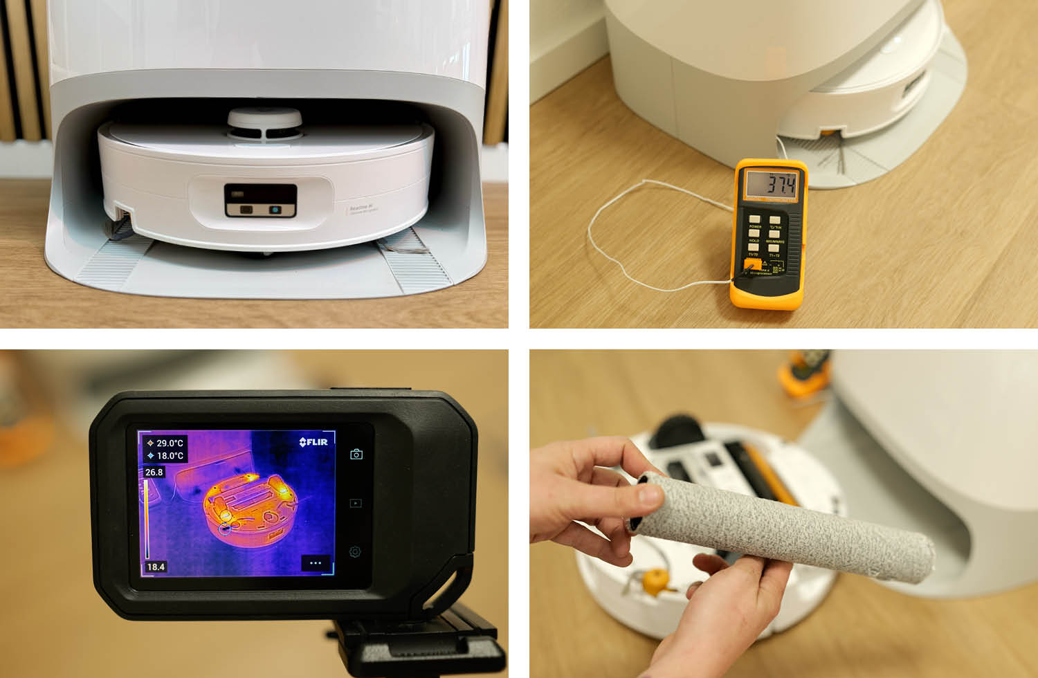 Roborock Qrevo Curv 2 Flow Wischen Moppwäsche