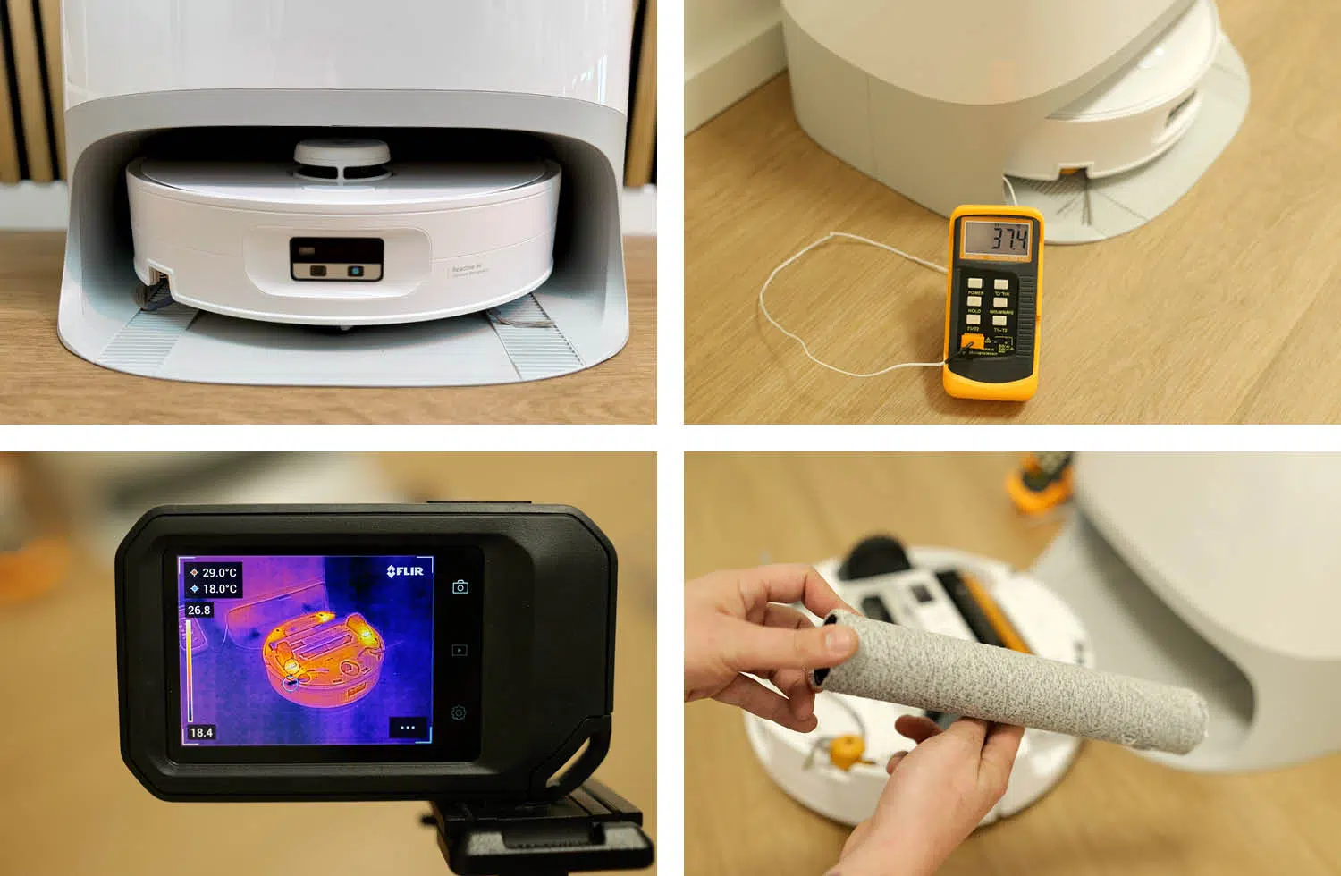 Roborock Qrevo Curv 2 Flow Wischen Moppwäsche