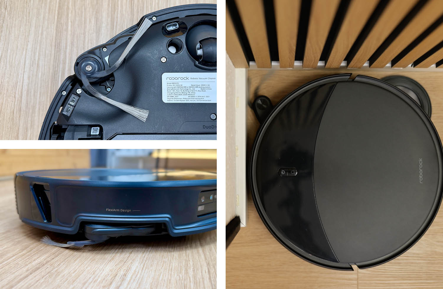 Roborock Saros 20 Design Seitenbürste