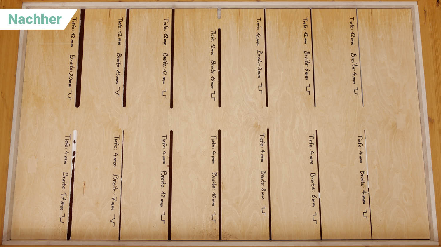 Roborock Saros 20 Saugen Fugen nachher