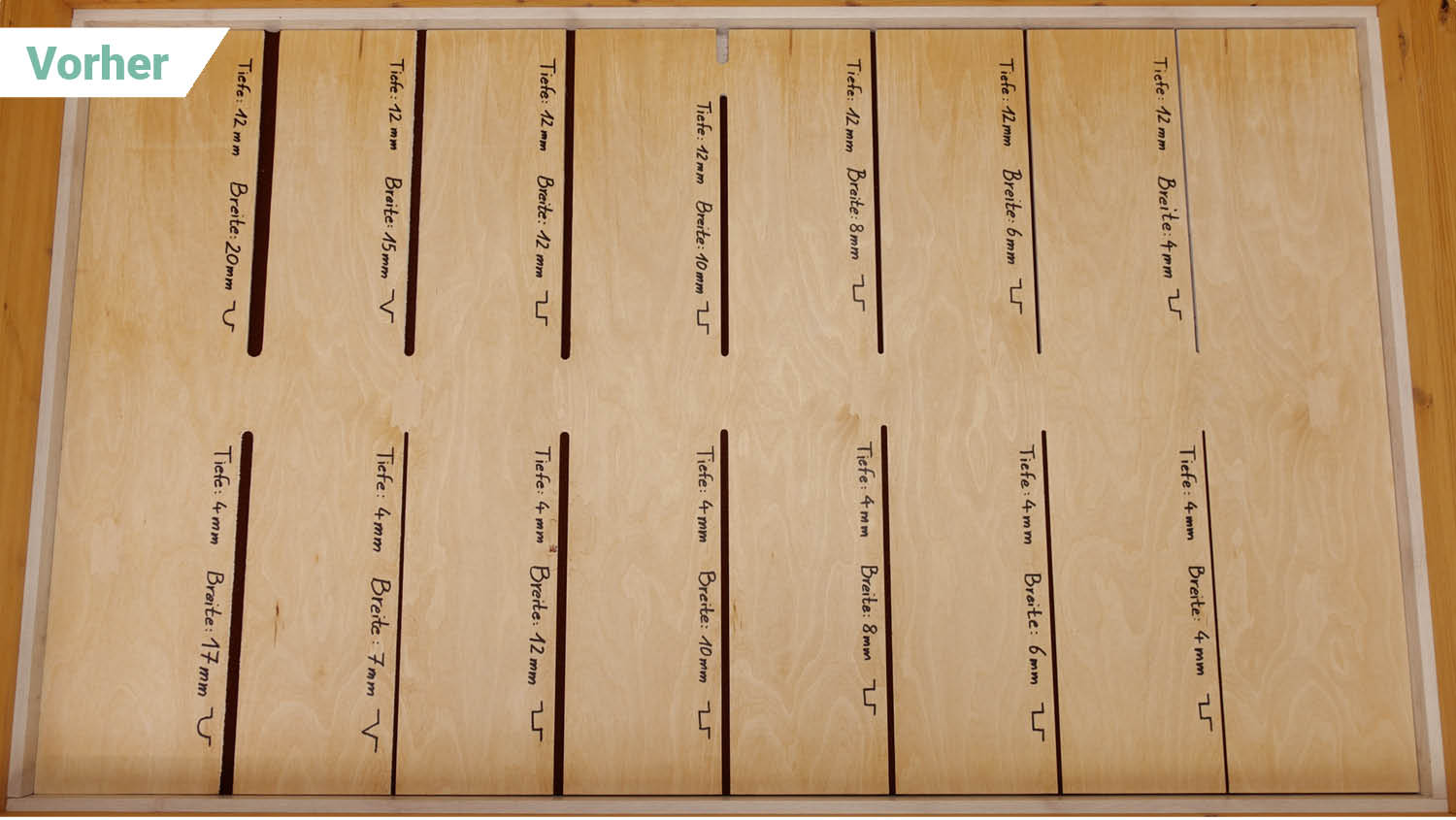 Roborock Saros 20 Saugen Fugen vorher