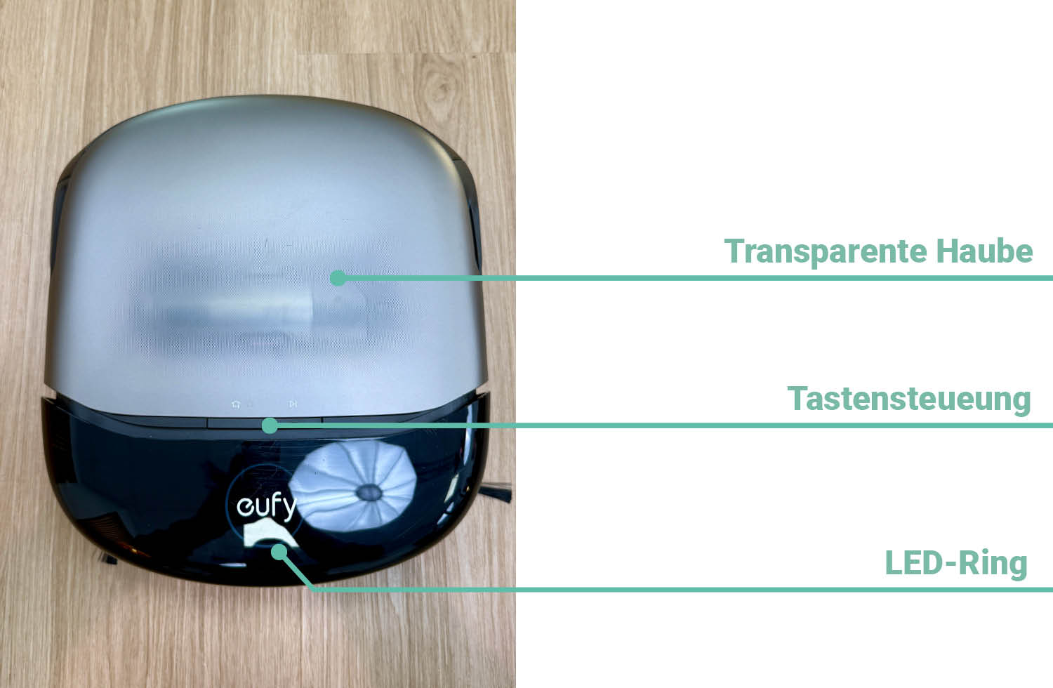 eufy S2 Omni Design Oberseite