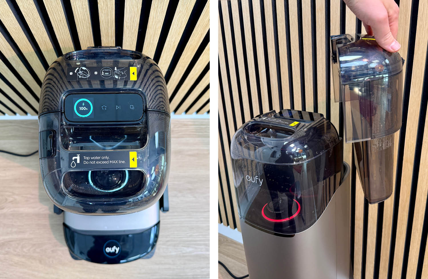 eufy S2 Omni Design Reinigungsstation Abwassertank