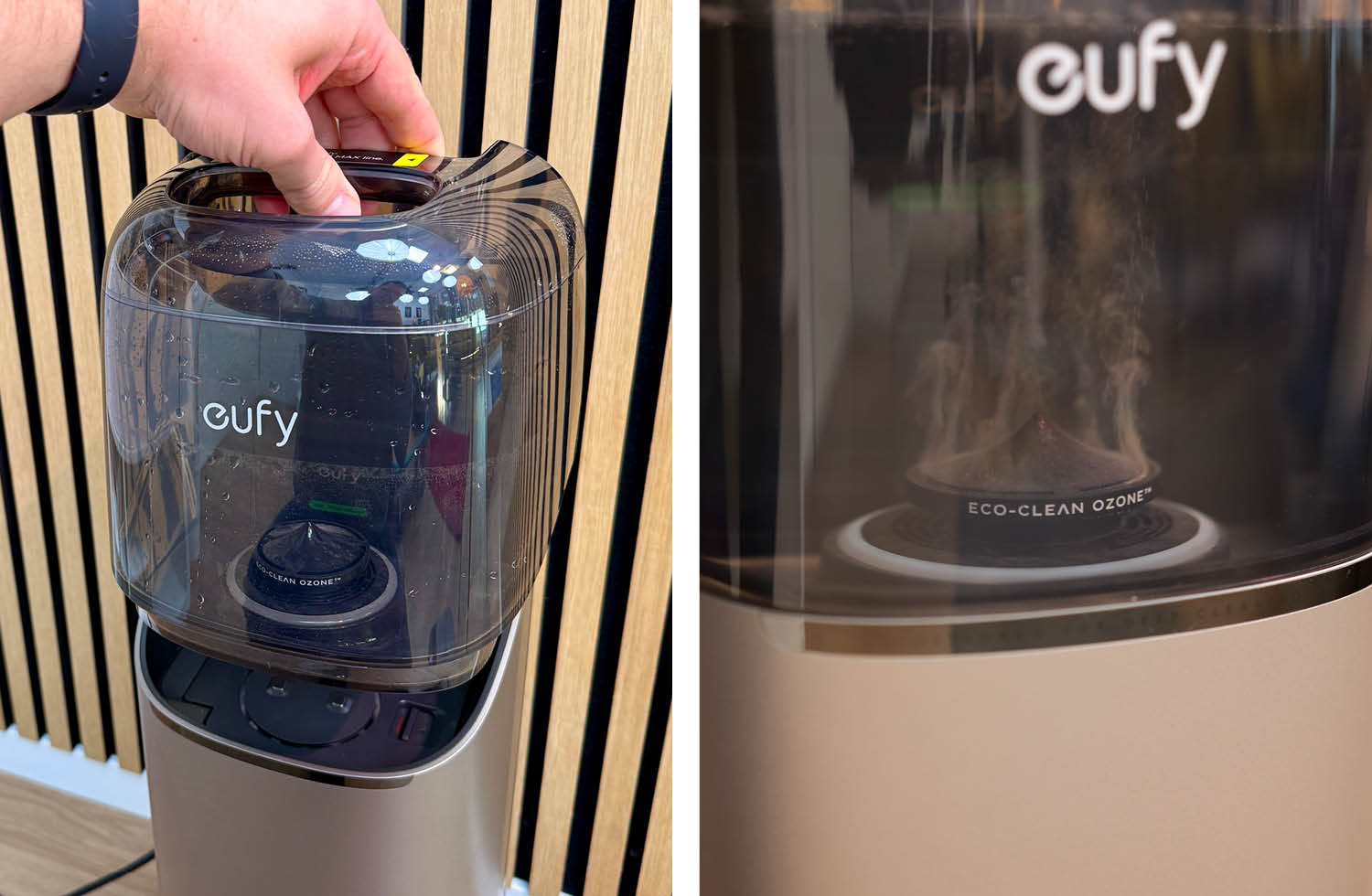 eufy S2 Omni Design Reinigungsstation Frischwassertank