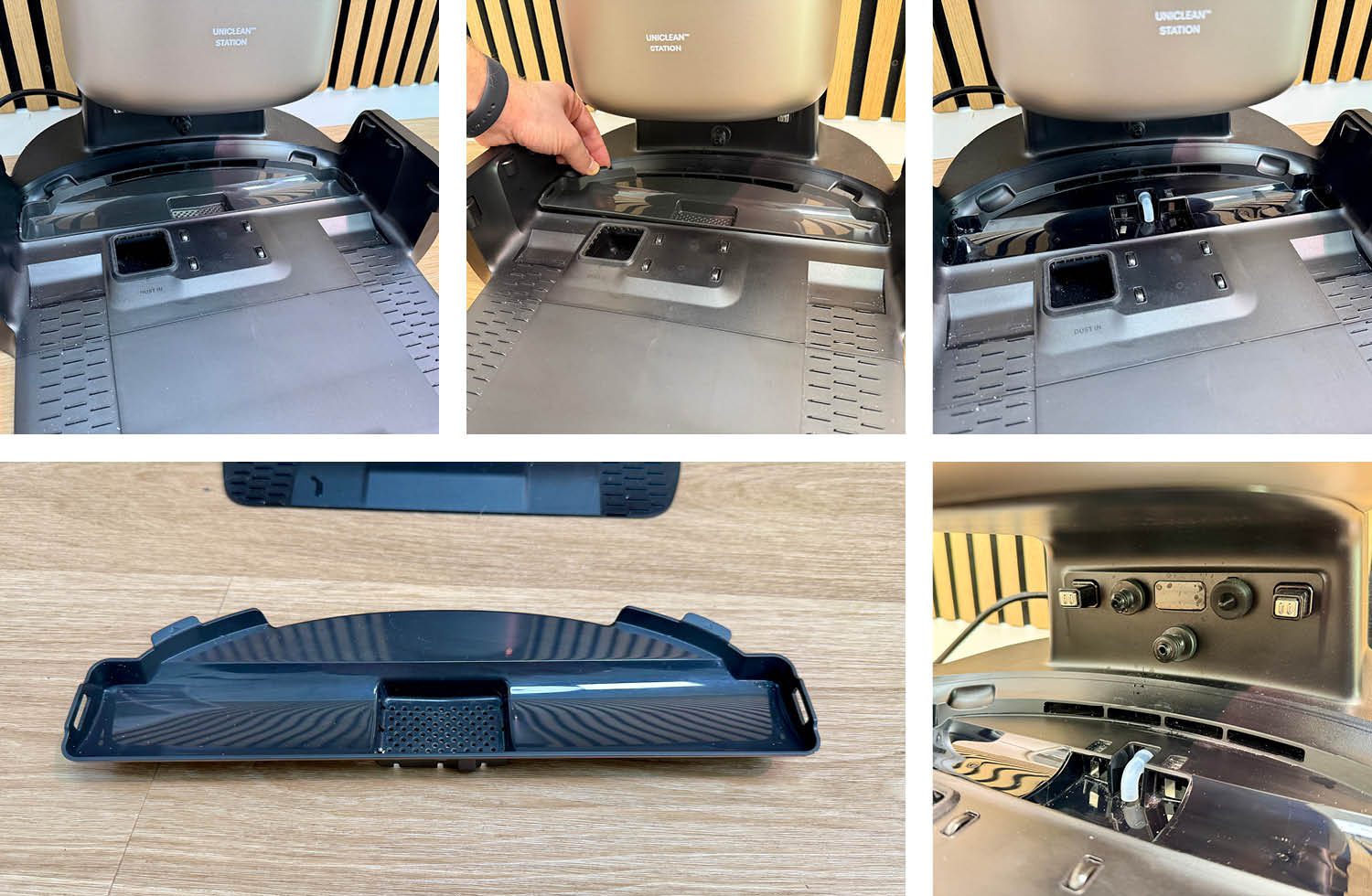 eufy S2 Omni Design Reinigungsstation Waschschale