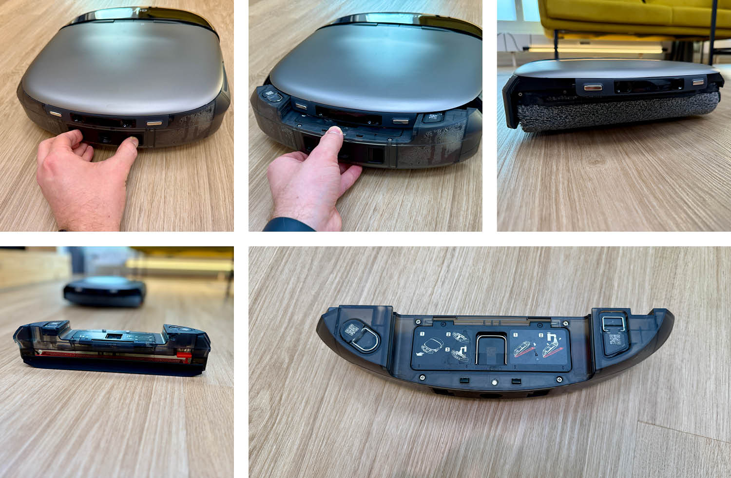 eufy S2 Omni Design Schmutzwassertank ausbauen