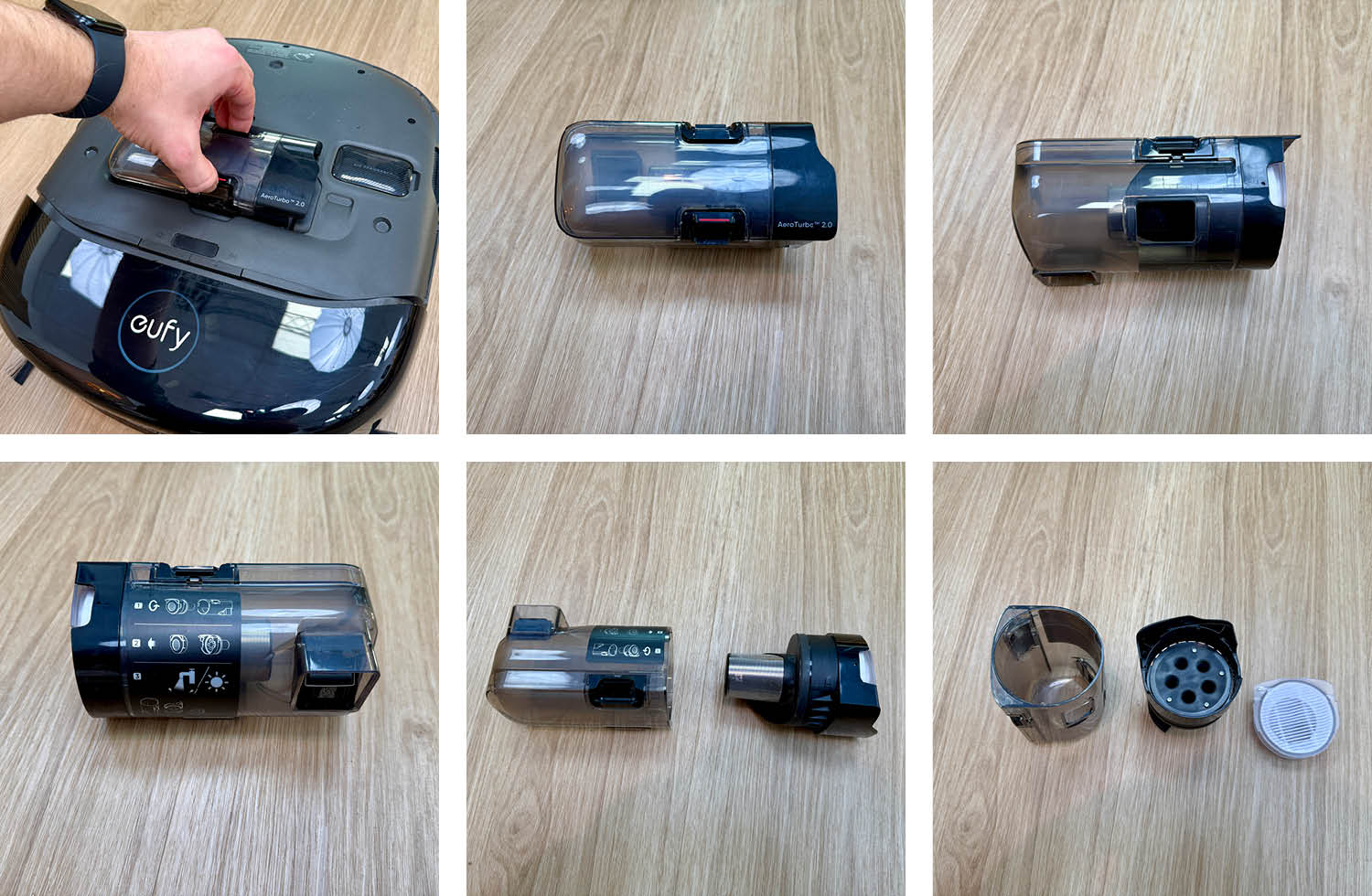 eufy S2 Omni Design Staubbehälter