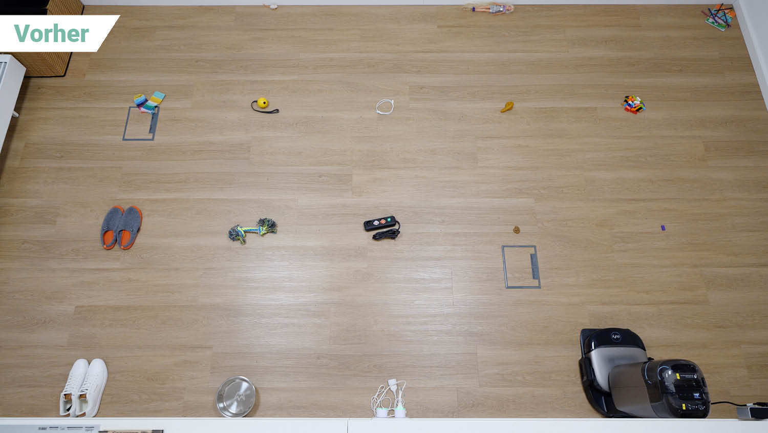 eufy S2 Omni Hindernisse vorher