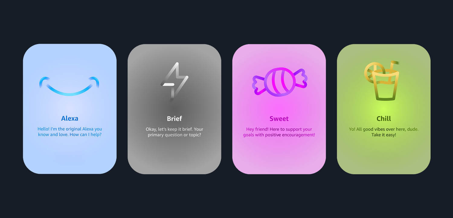 Alexa+ Persönlichkeit