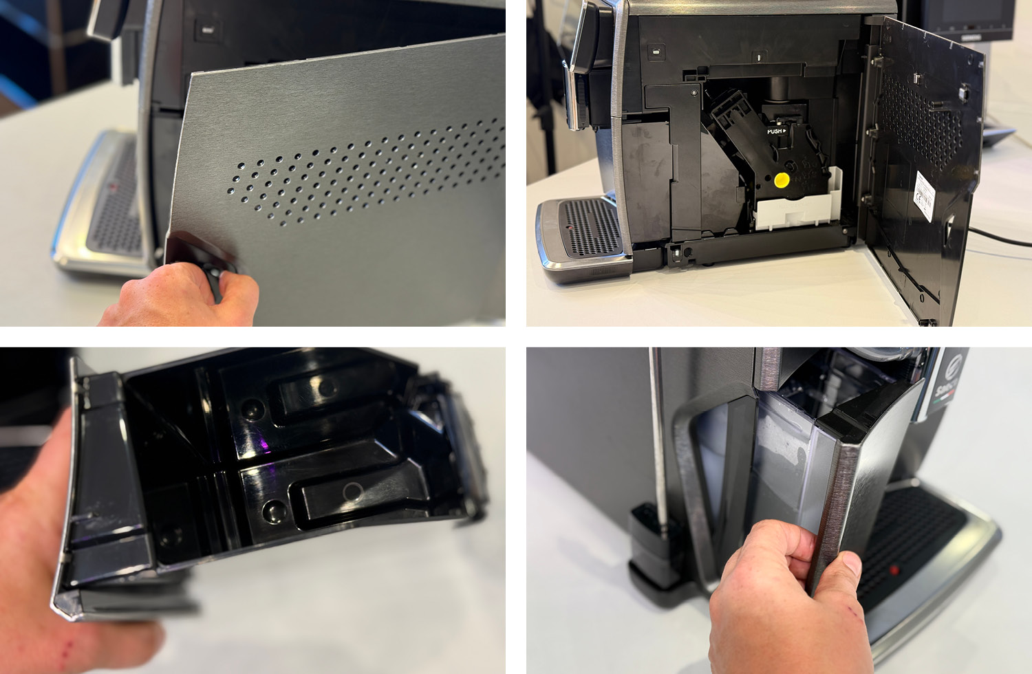 Die Front der Saeco Xelsis Suprema 