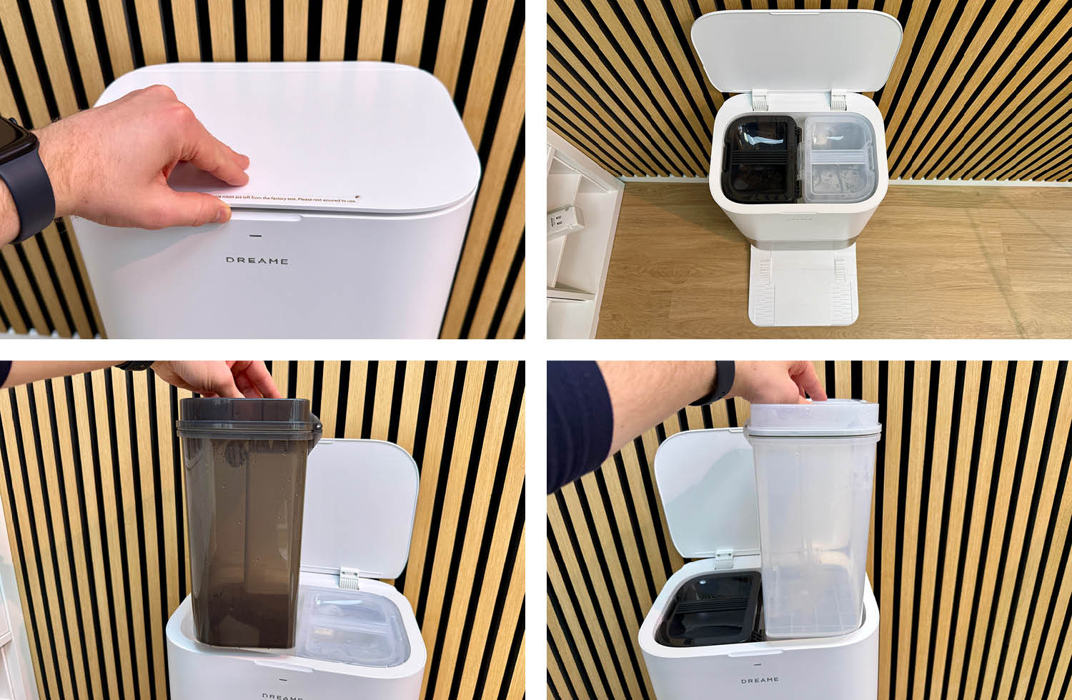 Dreame L10s Ultra Gen 3 Design Reinigungsstation Wassertanks