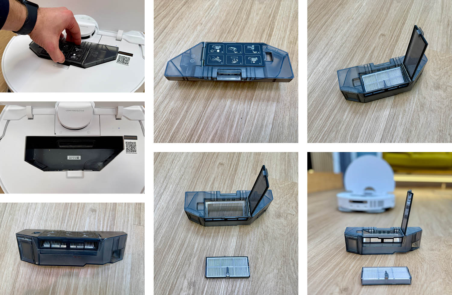 Dreame L10s Ultra Gen 3 Design Staubbehälter