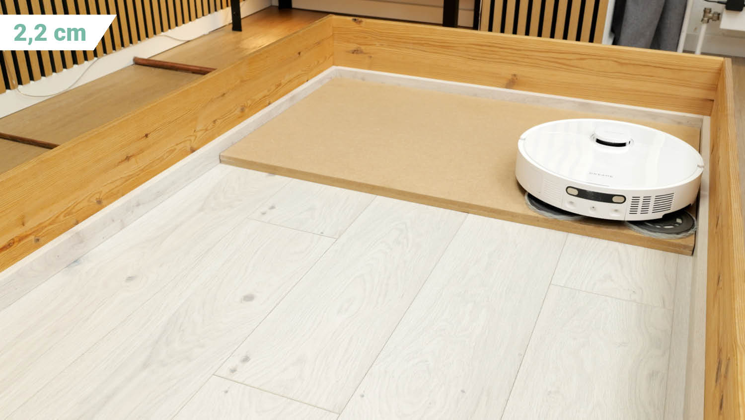 Dreame L10s Ultra Gen 3 Hindernisse Klettern