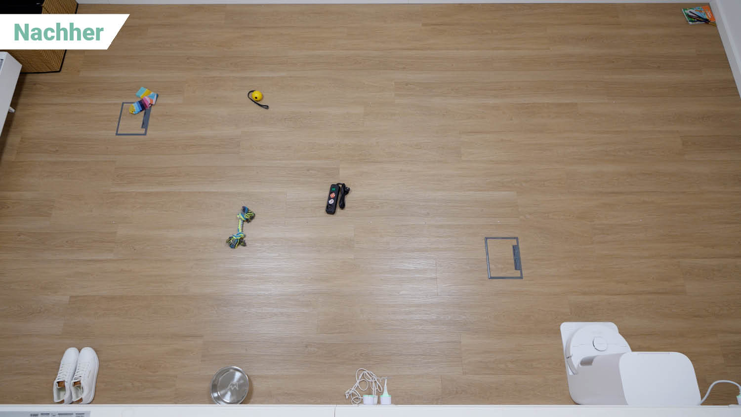 Dreame L10s Ultra Gen 3 Hindernisse nachher