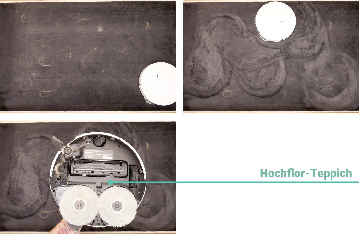 Dreame L10s Ultra Gen 3 Saugen Haare Hochflor