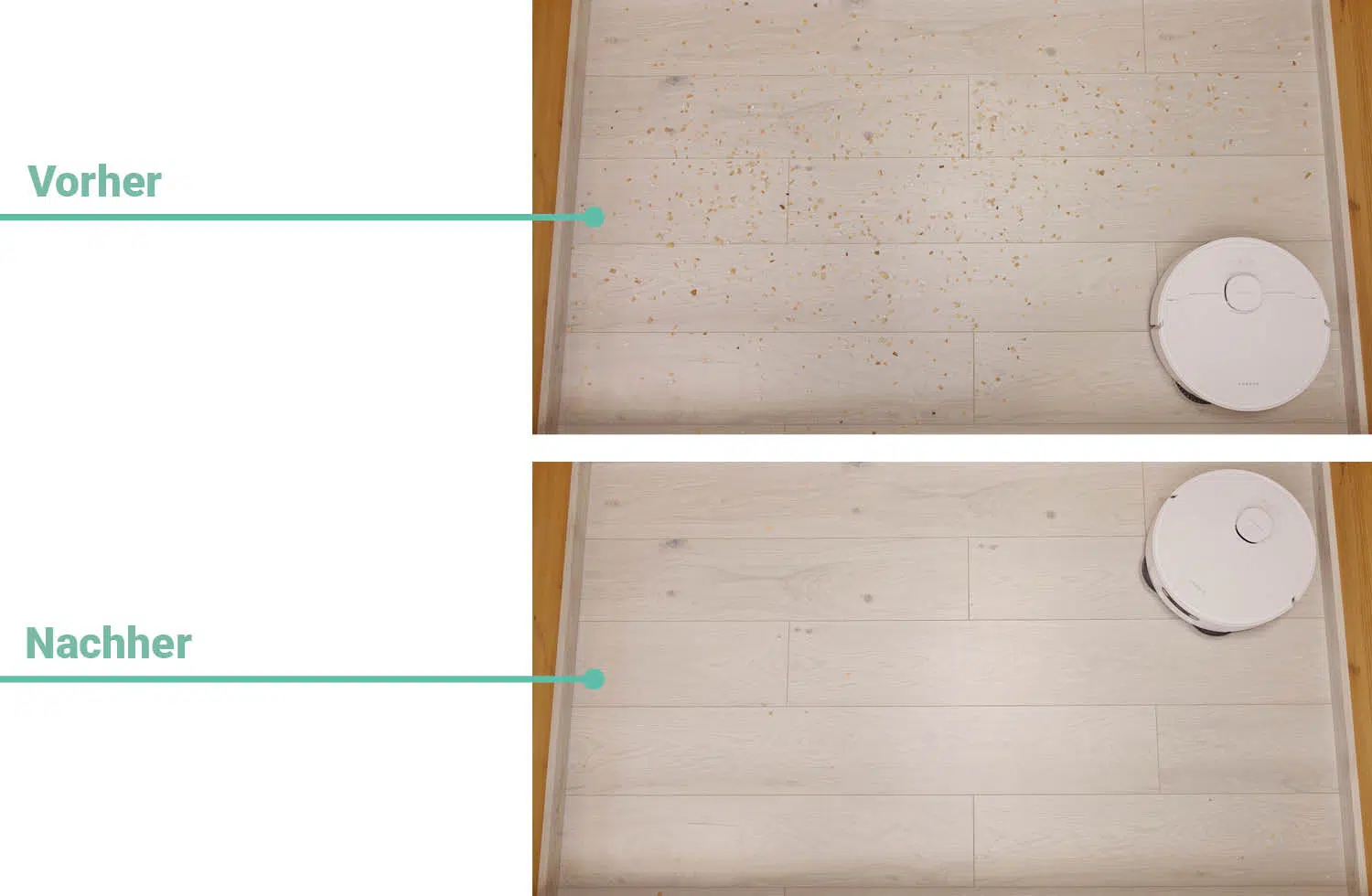 Dreame L10s Ultra Gen 3 Saugen Laminat