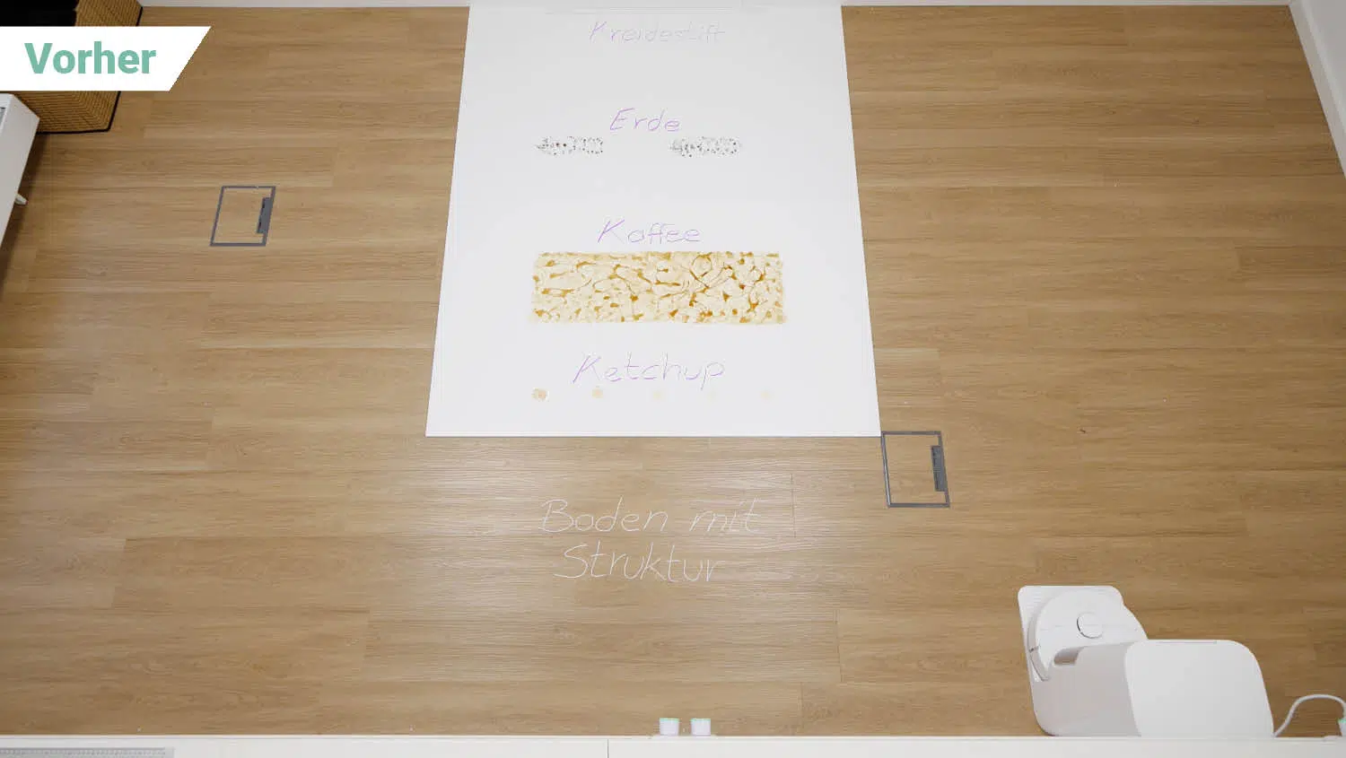 Dreame L10s Ultra Gen 3 Wischen vorher