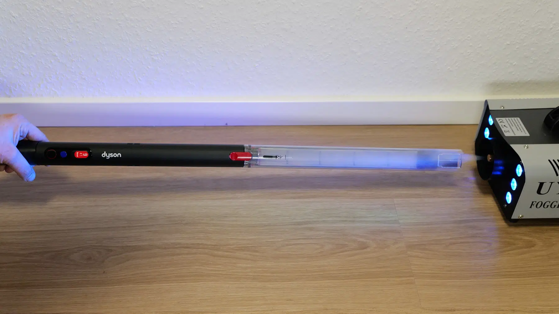 Dyson PencilVac - Filtertest