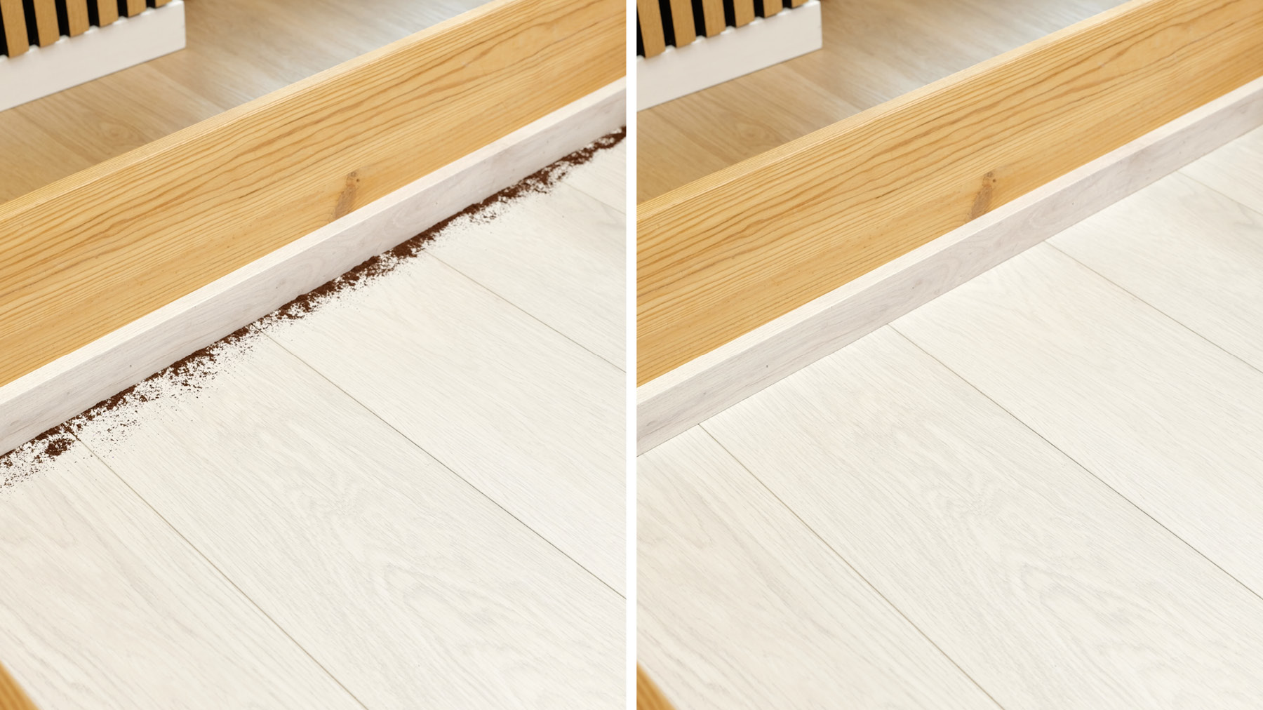 Dyson PencilVac - Kante Kaffee rechts