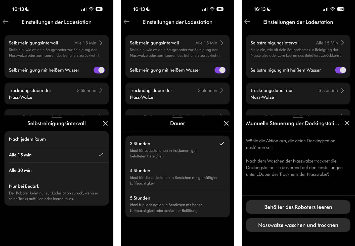 Dyson Spot+Scrub Ai App Reinigungsstation