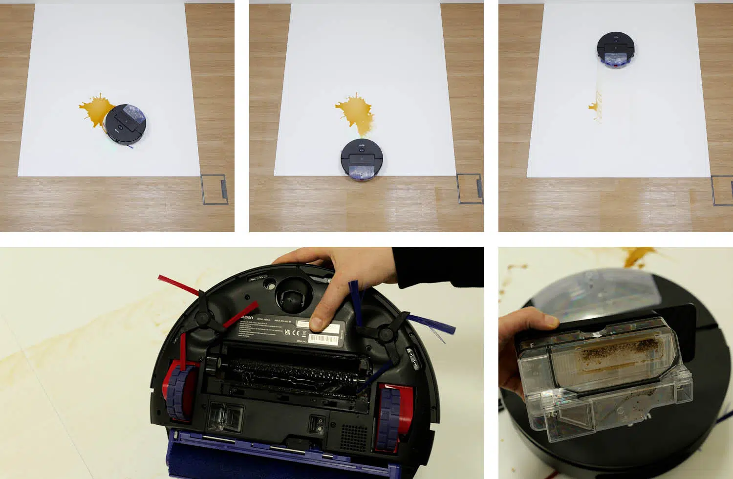 Dyson Spot+Scrub Ai Wischen Kaffee