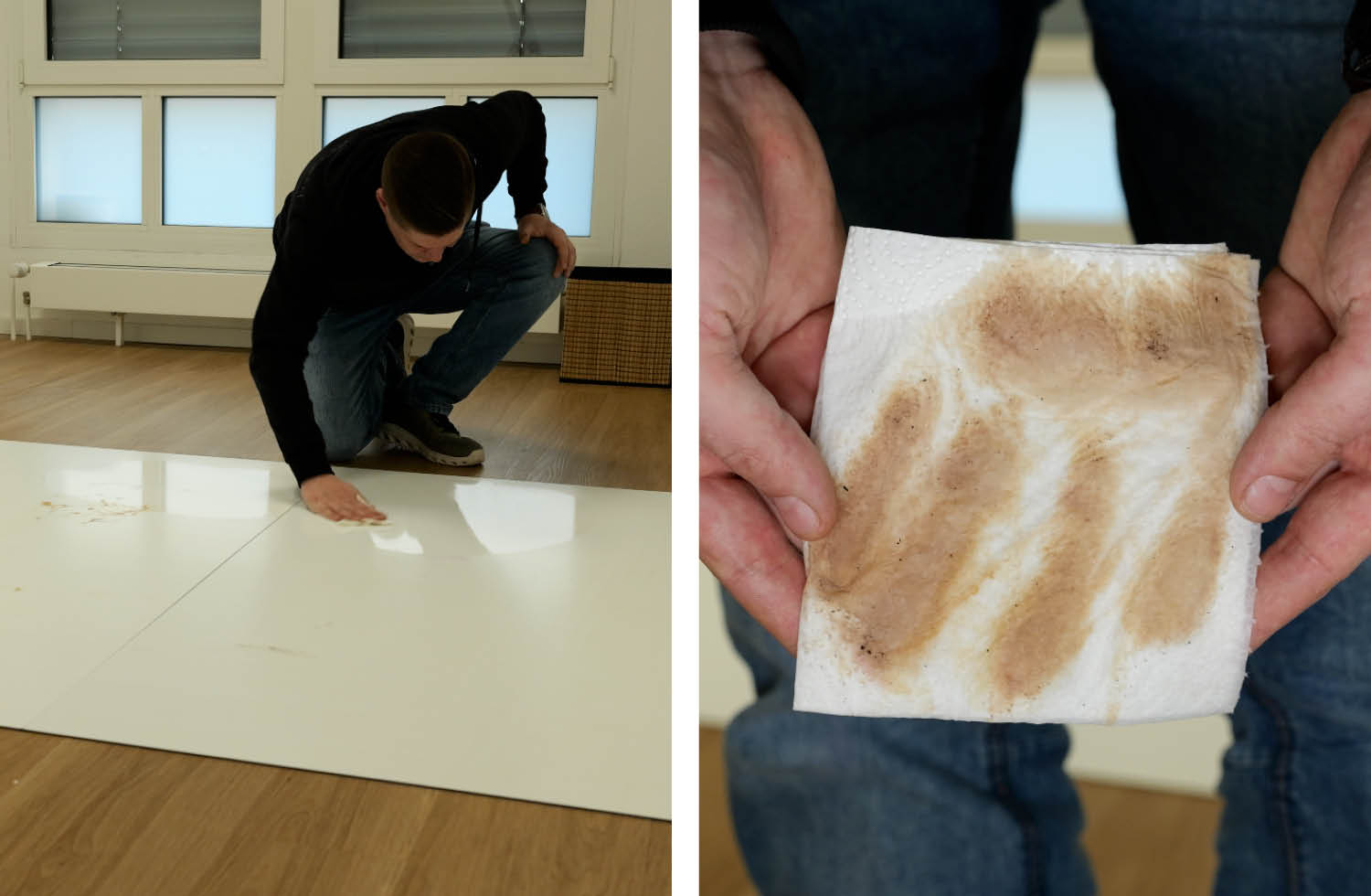 Dyson Spot+Scrub Ai Wischen Schmutzaufnahme