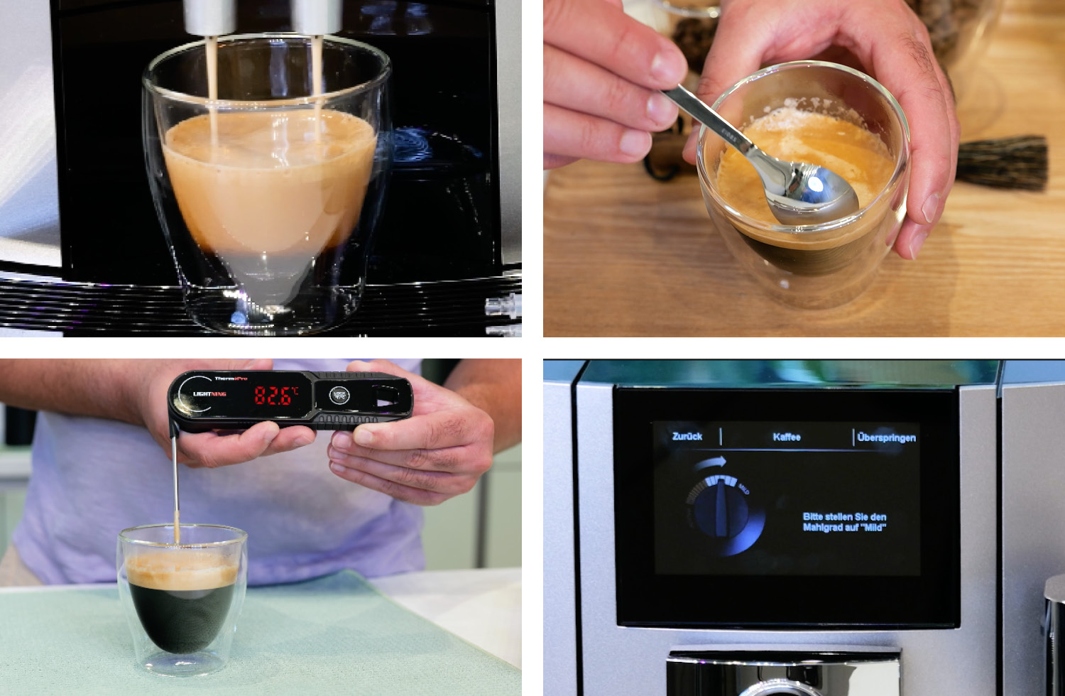 Der Klassiker im Alltag. Kaffee mit der Jura J8