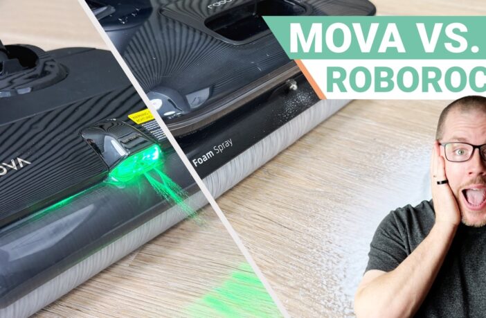 Der Mova X4 Pro im Vergleichstest mit dem Roborock F25 Ace Pro. Welcher Wischsauger schlägt sich besser im Alltag bei Reinigung und Handhabung?