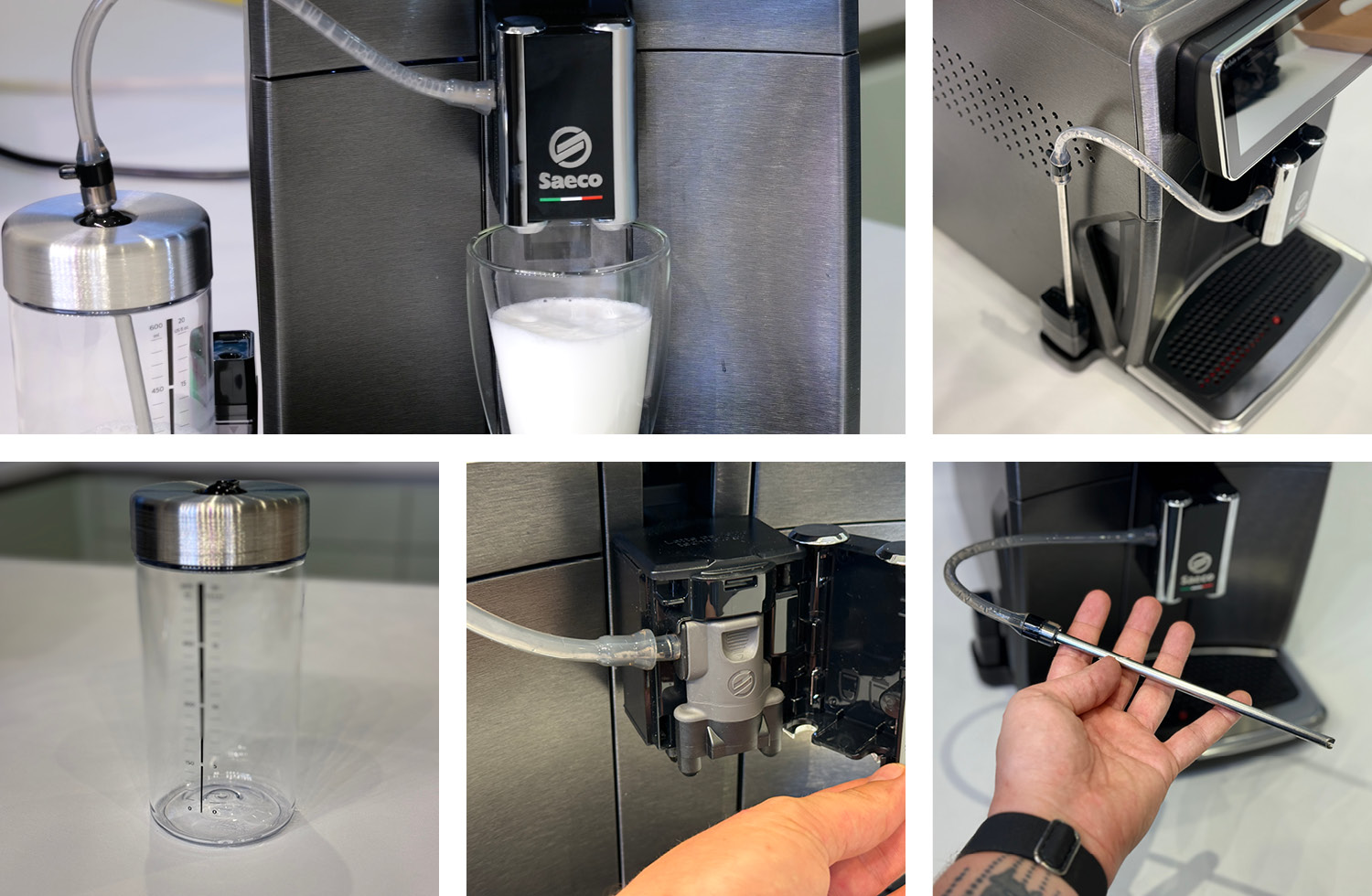 Das Milchsystem der Saeco Xelsis Suprema