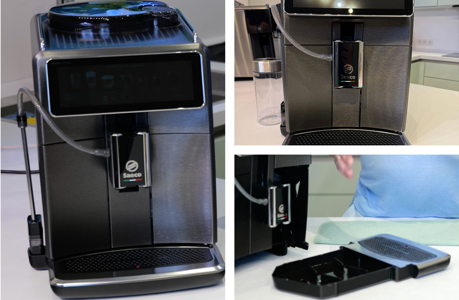 Die Front der Saeco Xelsis Suprema 