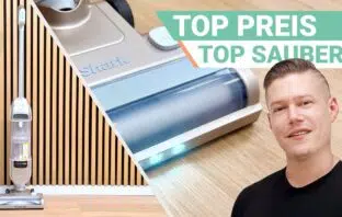 Shark Freestyle Max Akkusauger im Test – kabelloser Bodenstaubsauger mit LED-Beleuchtung, einfacher Bedienung, großem Staubbehälter und Fokus auf Hartboden und Teppich.