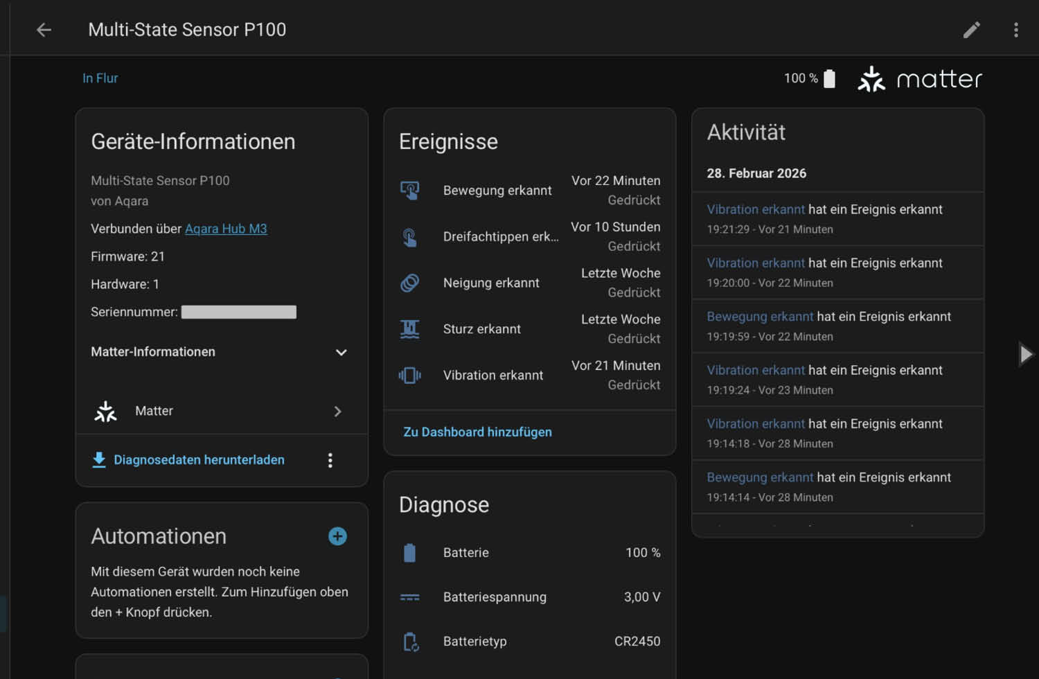 Aqara startet Multi-State Sensor P100 in China