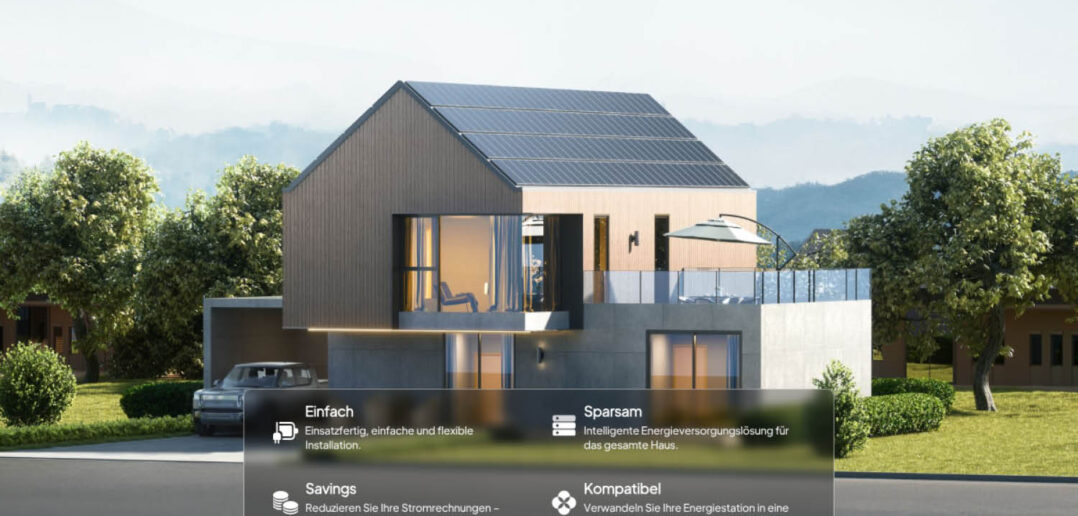 BLUETTI Balkon-Solarlösung