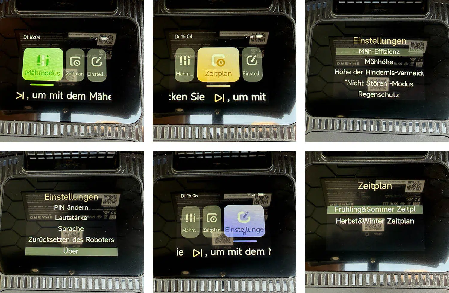 Dreame A1 Pro - Farbdisplay