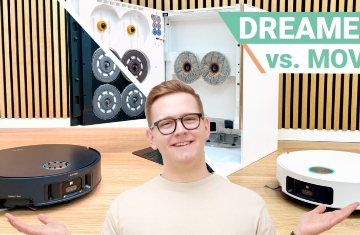 MOVA MOBIUS 60 im Vergleichstest mit dem Dreame Matrix10 Ultra. Welcher Saugroboter überzeugt im Test
