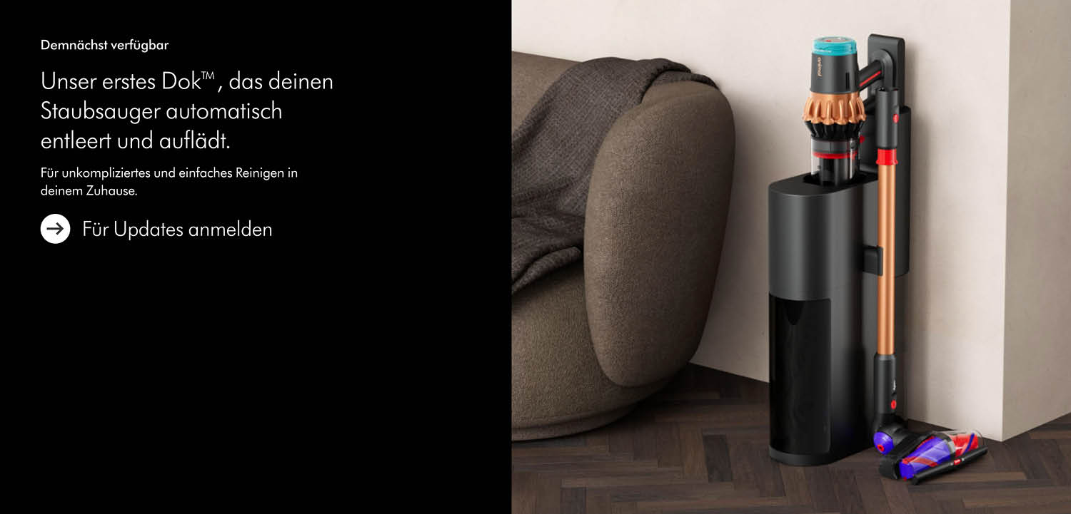 Dyson Absaugstation Akkusauger Bild