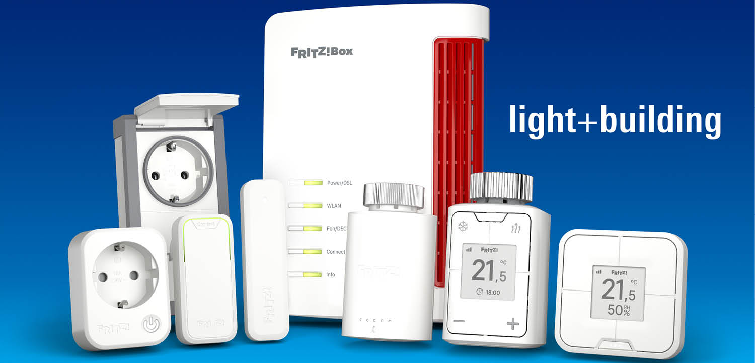 Fritz! Light+Building Frankfurt Messe