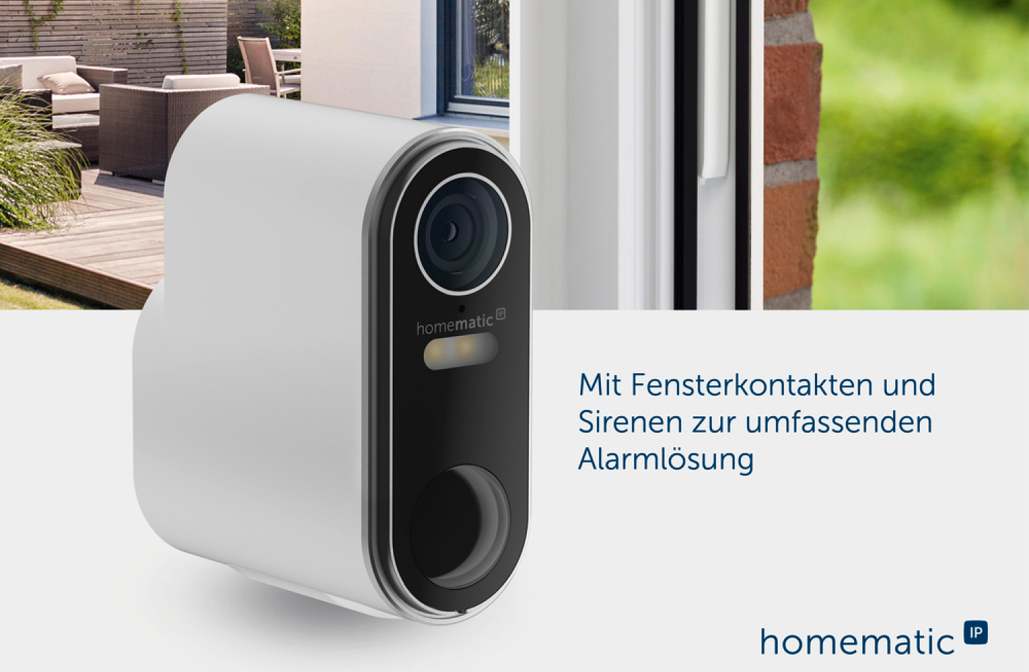 Homematic IP Smart Home Akku-Außenkamera