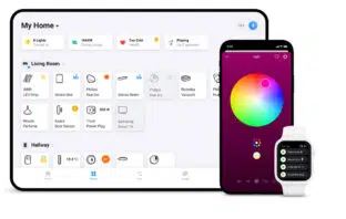 Homey-App: Zonen lassen sich jetzt manuell sortieren