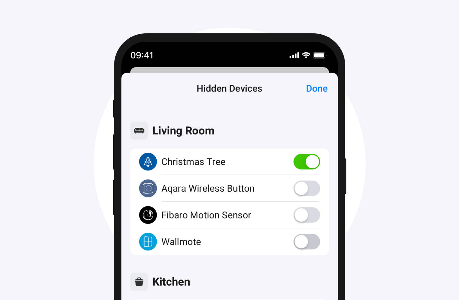 Homey: Ab sofort lassen sich Geräte verstecken