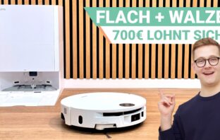 Der MOVA S70 Roller Saugroboter im Test bei SmarthomeAssistent. Wie schlägt er sich in der Hinderniserkennung, der Navigation und Reinigungsleistung?