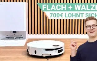 Der MOVA S70 Roller Saugroboter im Test bei SmarthomeAssistent. Wie schlägt er sich in der Hinderniserkennung, der Navigation und Reinigungsleistung?