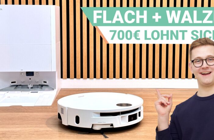 Der MOVA S70 Roller Saugroboter im Test bei SmarthomeAssistent. Wie schlägt er sich in der Hinderniserkennung, der Navigation und Reinigungsleistung?