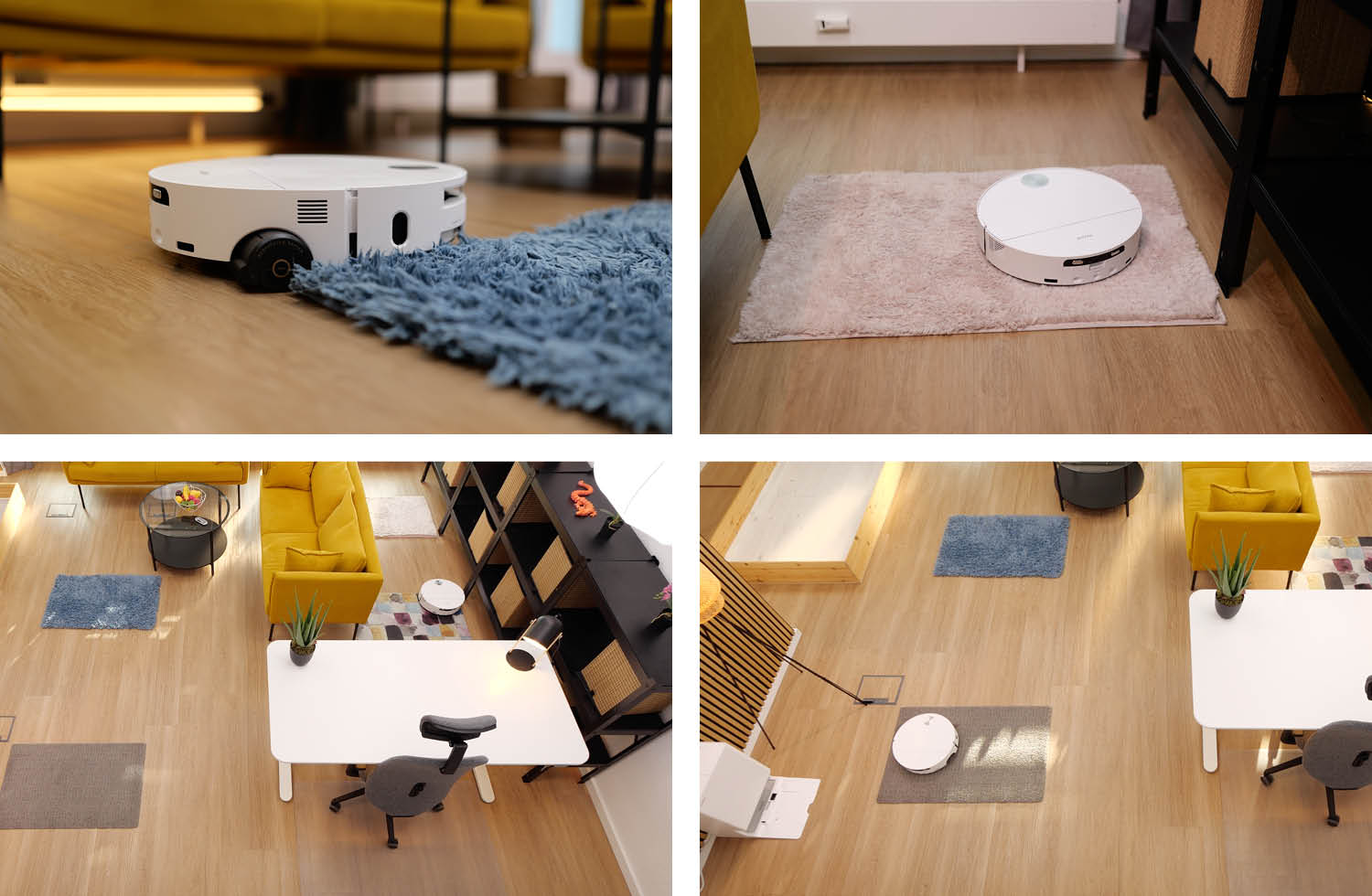 MOVA S70 Roller Navigation Praxis Teppiche