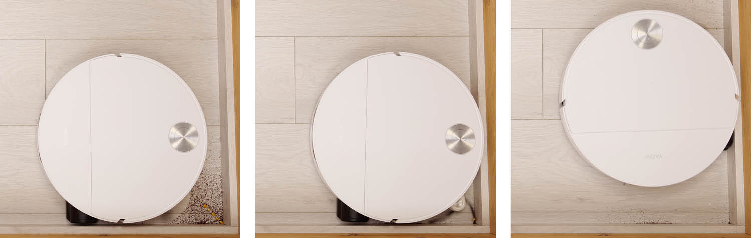 MOVA S70 Roller Saugen Ecke