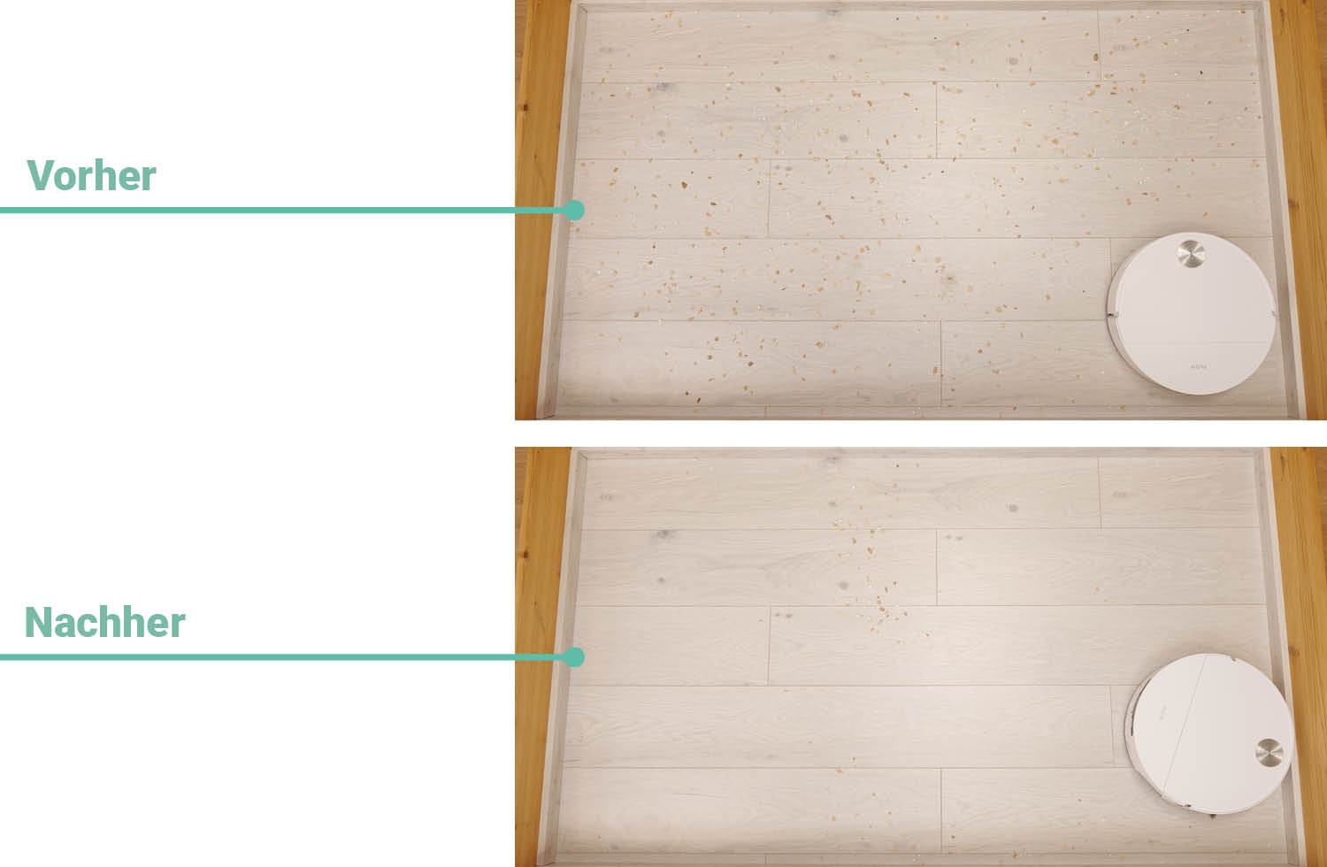 MOVA S70 Roller Saugen Laminat