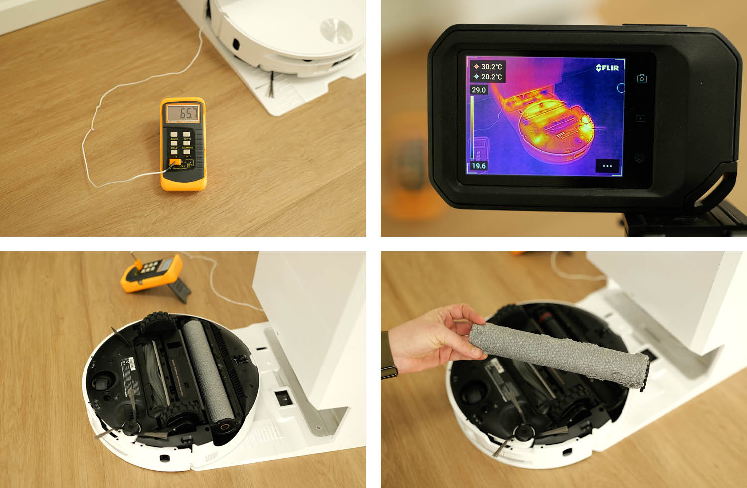 MOVA S70 Roller Wischen Selbstreinigunge